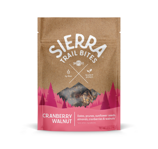 Picture of Sierra Trail Bites Cranberry Walnut